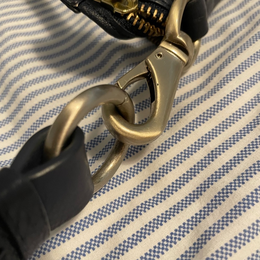Radley London Navy Pebble Leather Shoulder Bag - Picture 6 of 10